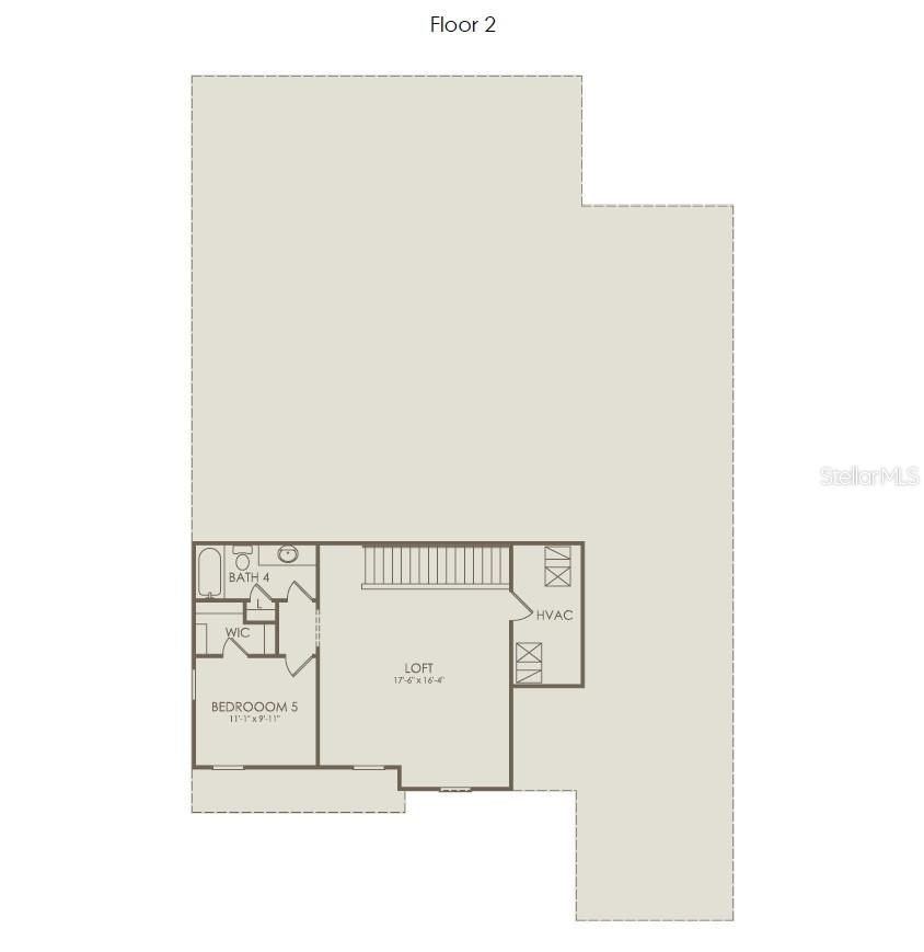 Floor Plan - Floor Two