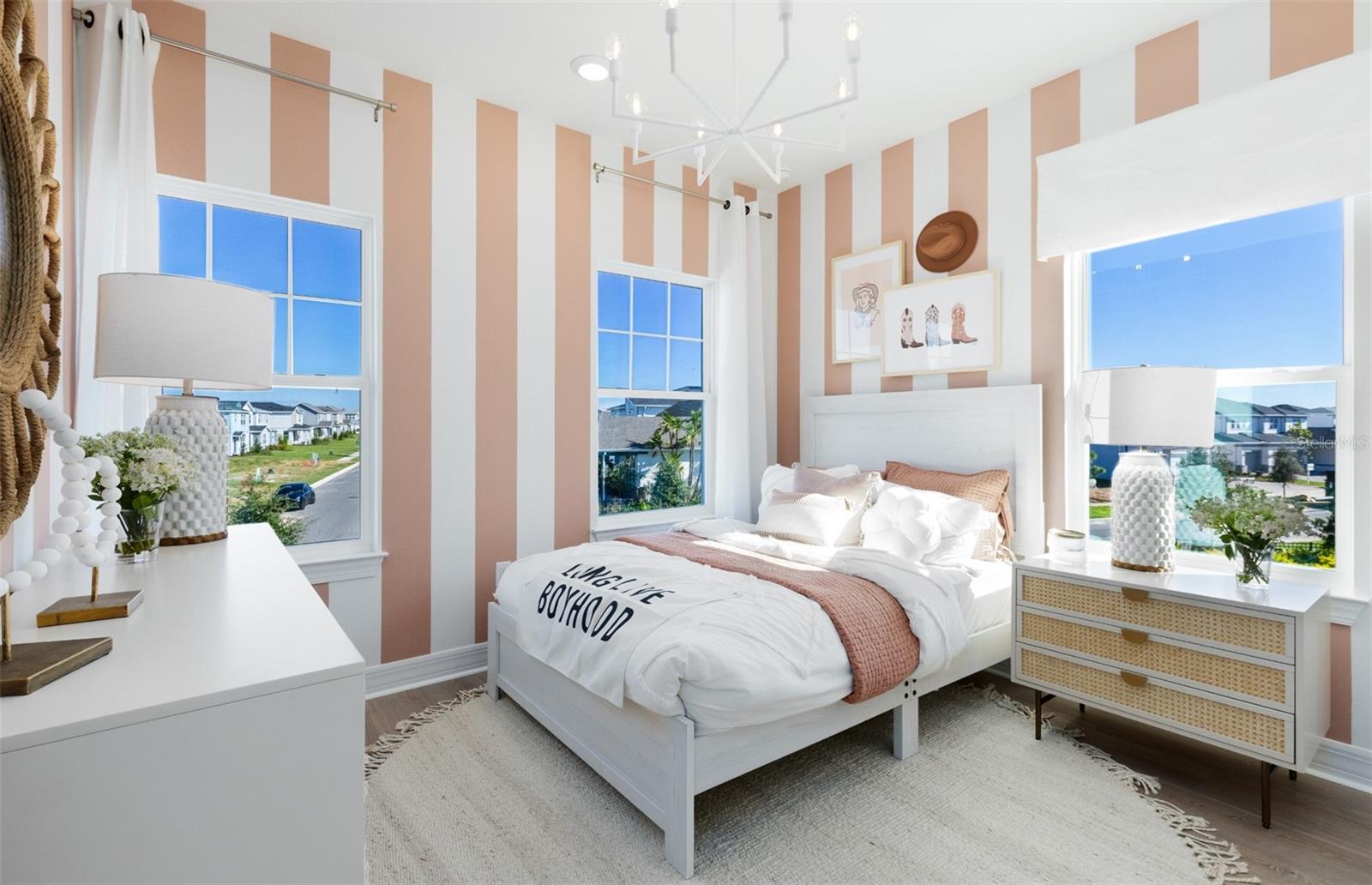 Model Home Design Only. Pictures and furnishings are for illustrative purposes only. Elevations, colors and options may vary. Furniture is for model home staging only.