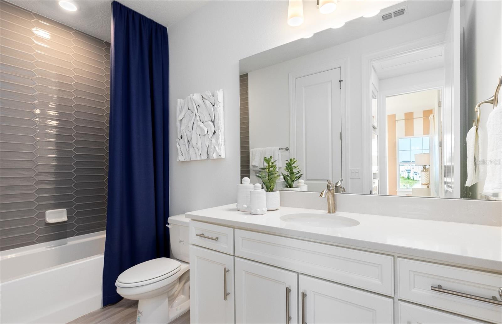 Model Home Design Only. Pictures and furnishings are for illustrative purposes only. Elevations, colors and options may vary. Furniture is for model home staging only.