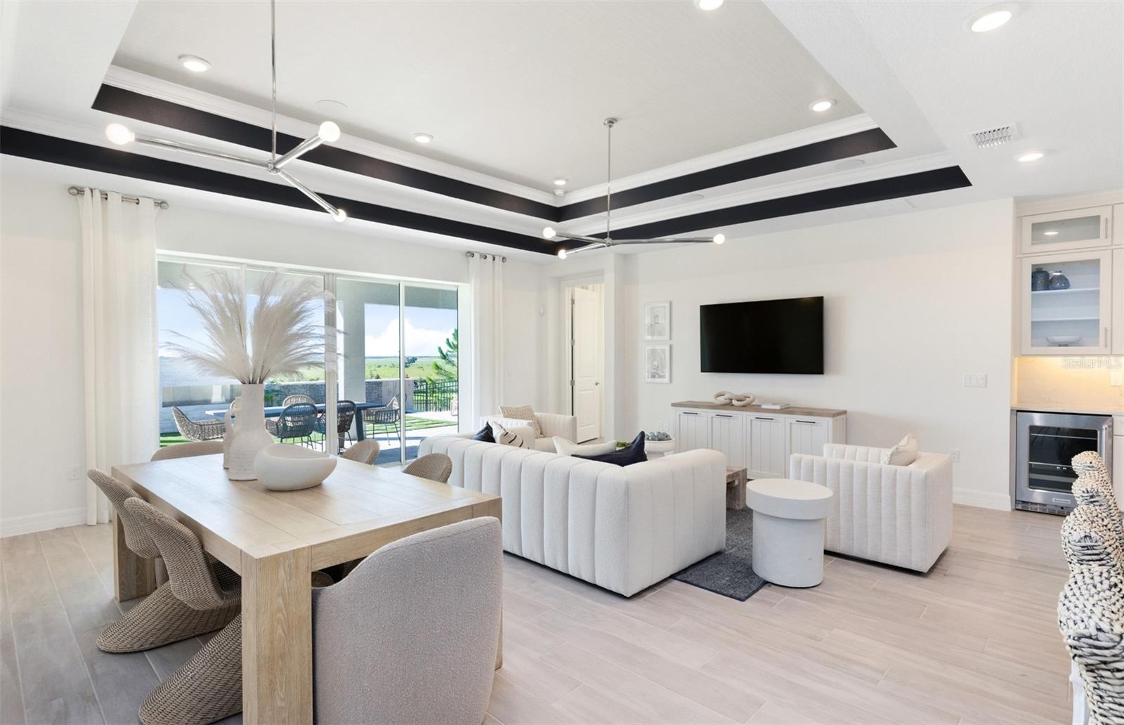 Model Home Design Only. Pictures and furnishings are for illustrative purposes only. Elevations, colors and options may vary. Furniture is for model home staging only.