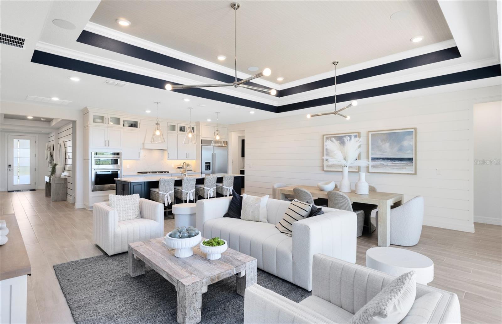 Model Home Design Only. Pictures and furnishings are for illustrative purposes only. Elevations, colors and options may vary. Furniture is for model home staging only.
