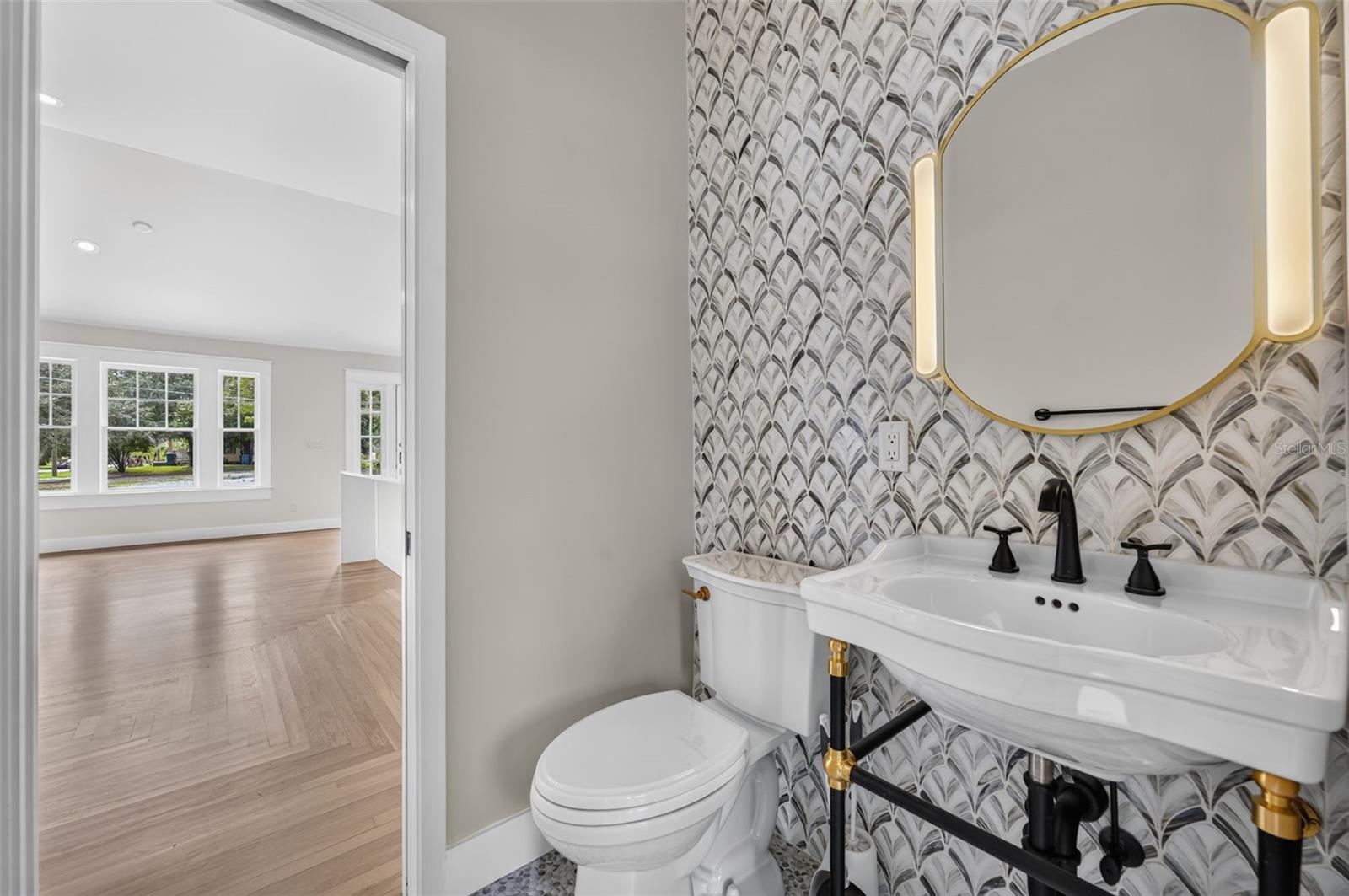 Half bathroom