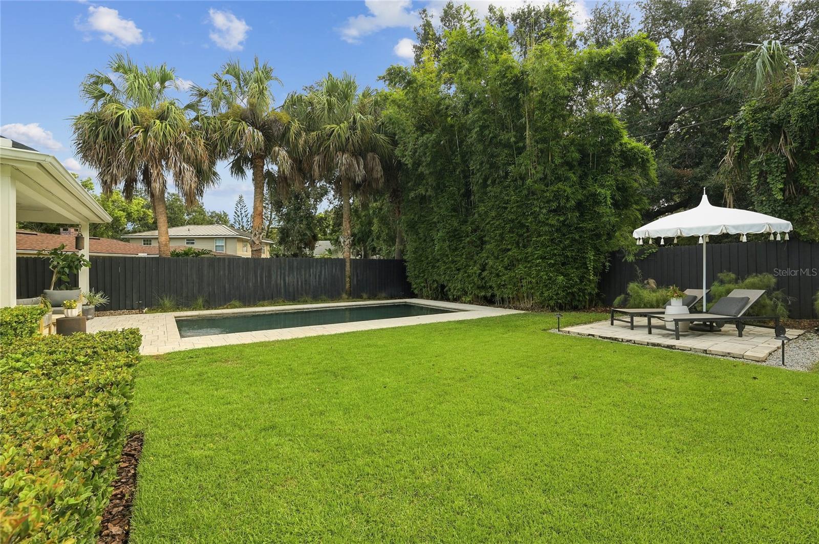 Yard, Patio & Pool