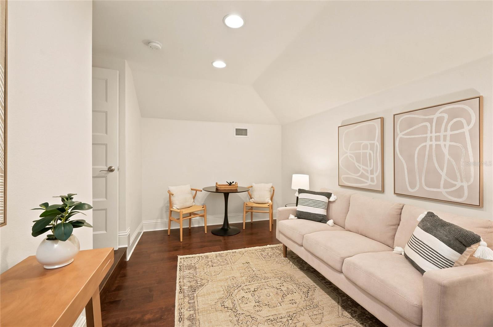 Upstairs bonus/media room