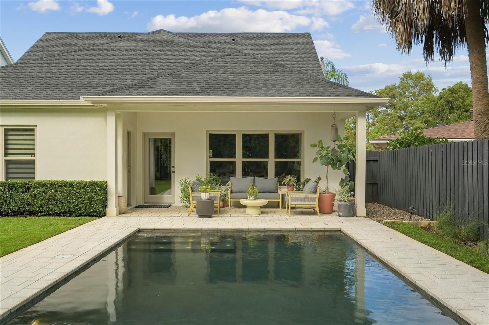 Pool to Verandah