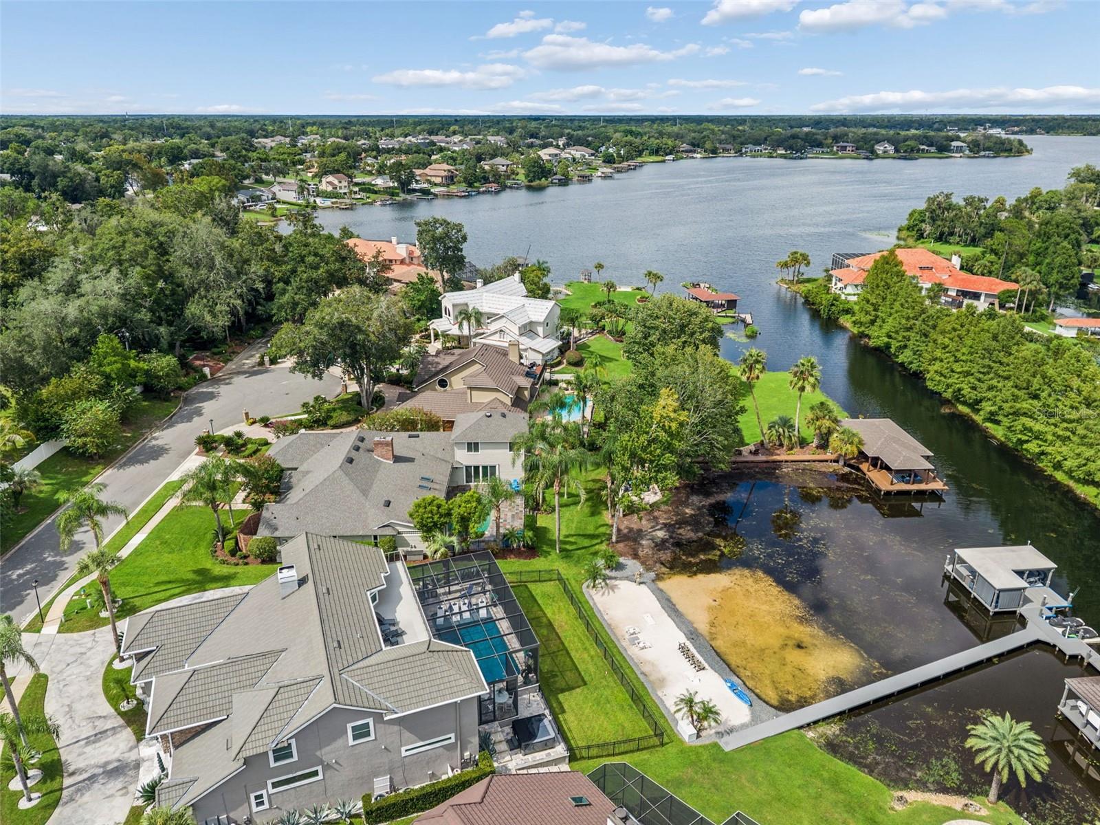 Lake Brantley and Canal