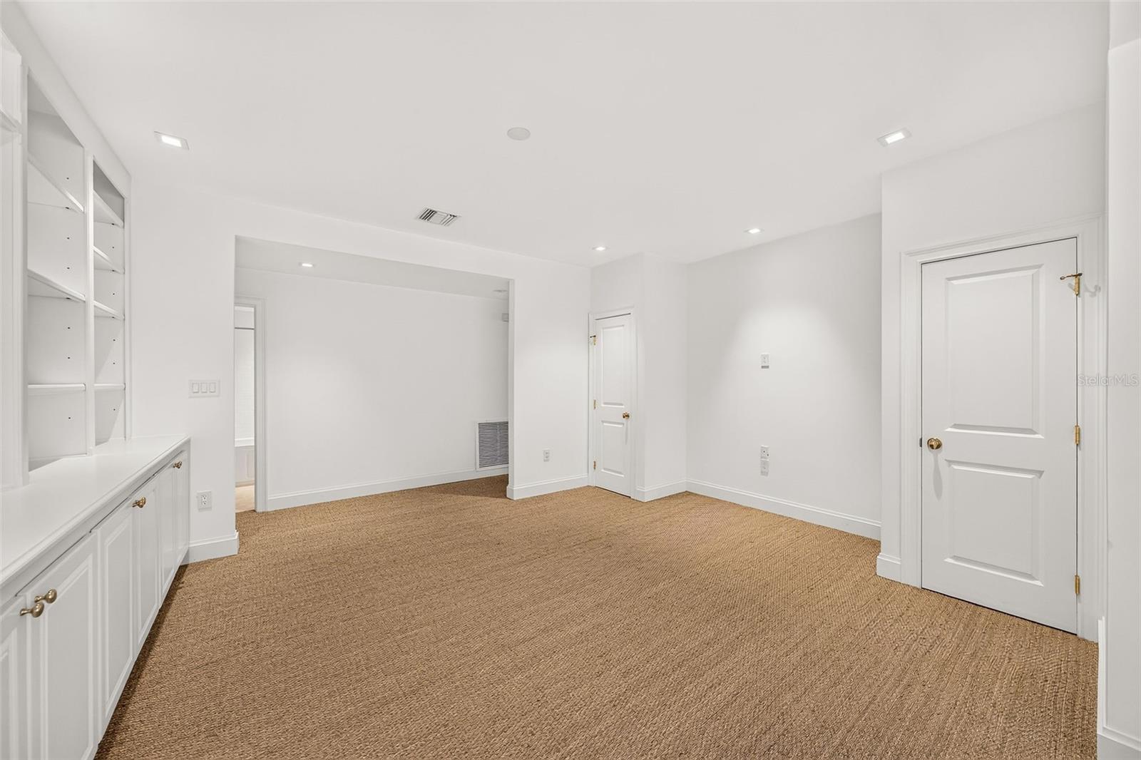 Bedroom #3 currently configured as Family Room w/ Office Area
