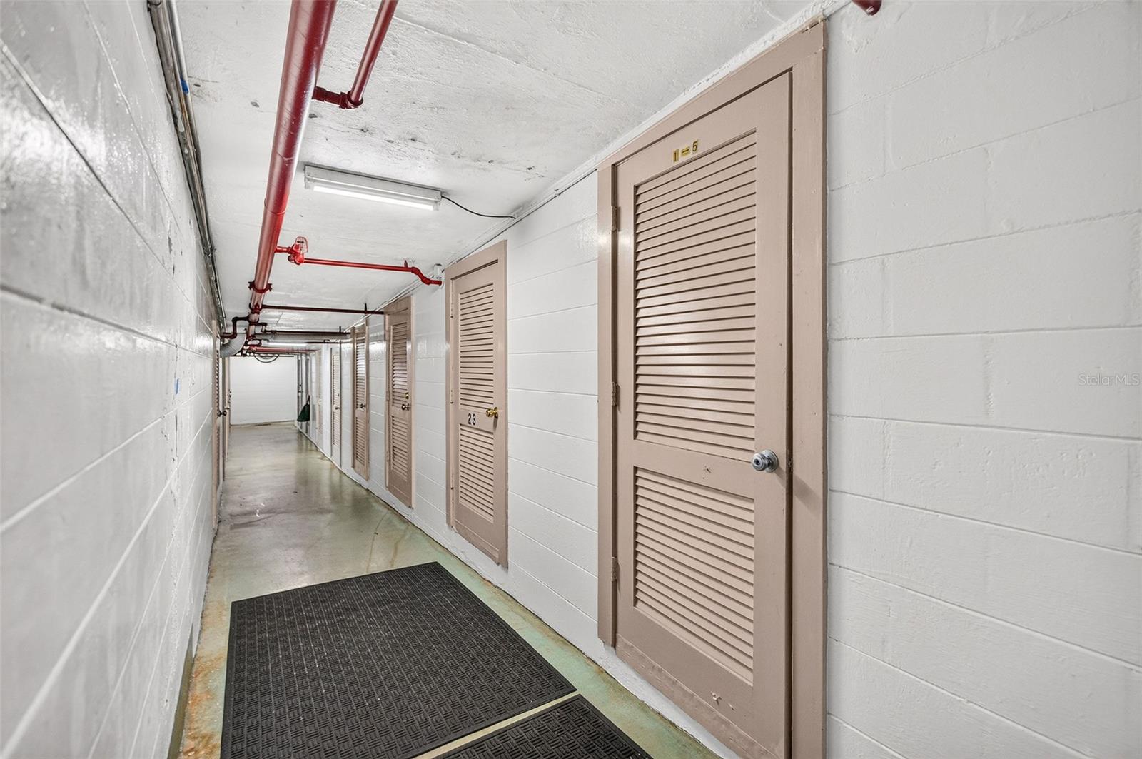 6' x 9' storage closet