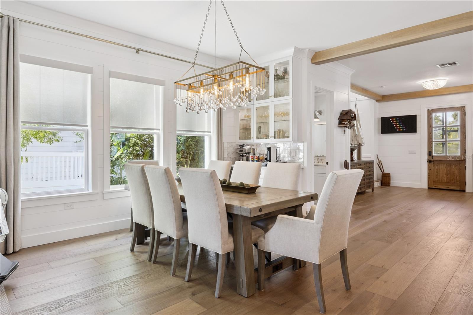 Large dining area