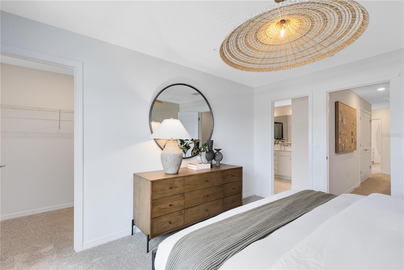 Model Home Design Only. Pictures and furnishings are for illustrative purposes only. Elevations, colors and options may vary. Furniture is for model home staging only.