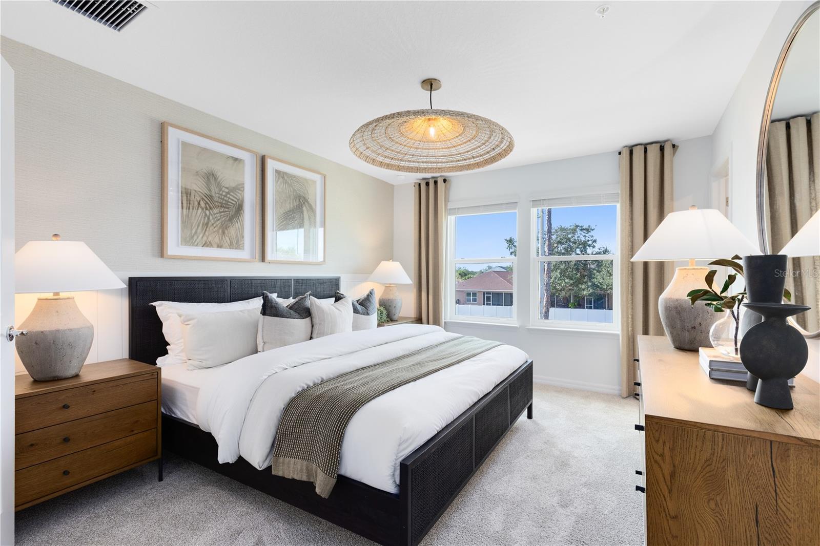 Model Home Design Only. Pictures and furnishings are for illustrative purposes only. Elevations, colors and options may vary. Furniture is for model home staging only.