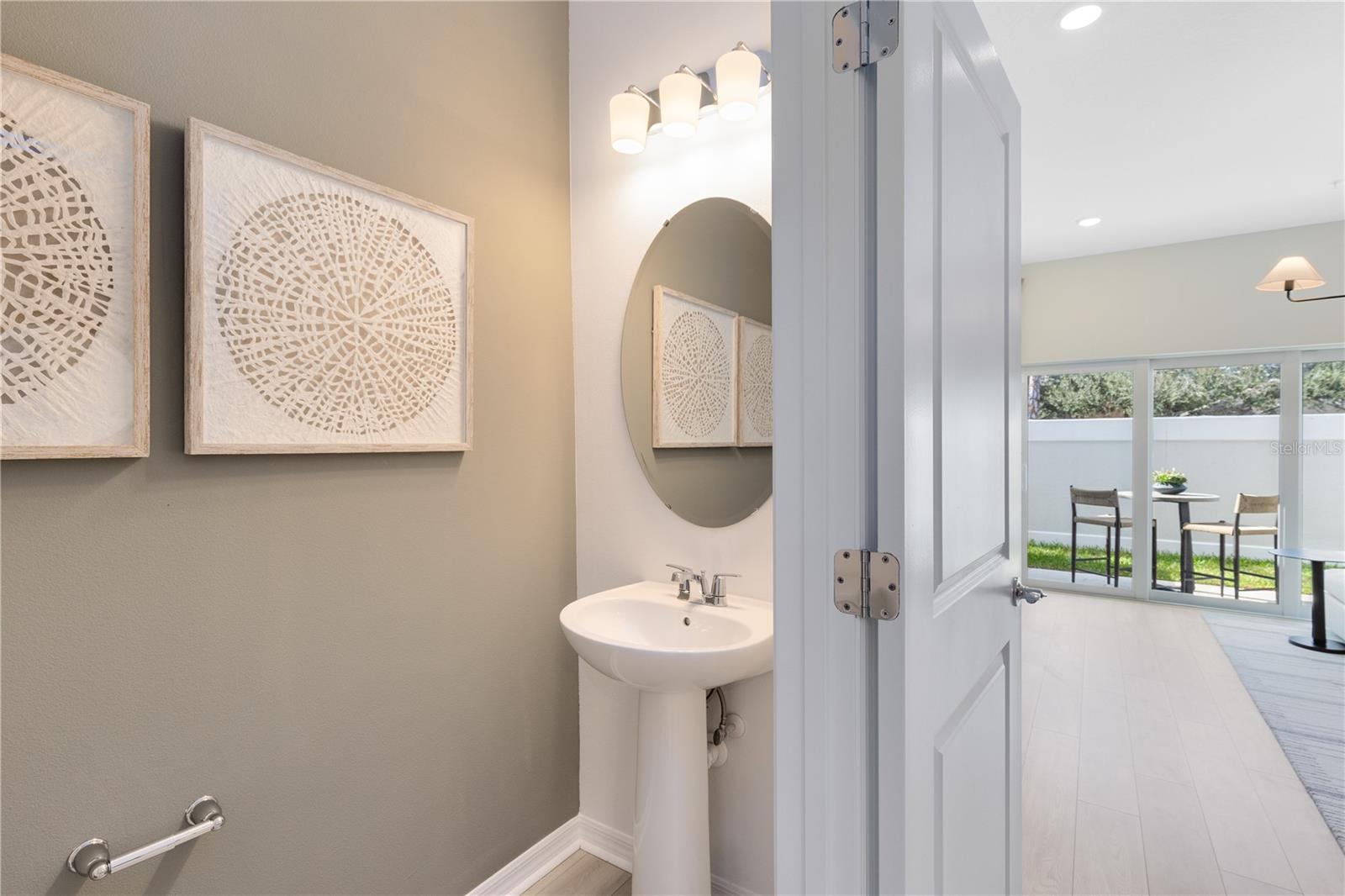 Model Home Design Only. Pictures and furnishings are for illustrative purposes only. Elevations, colors and options may vary. Furniture is for model home staging only.