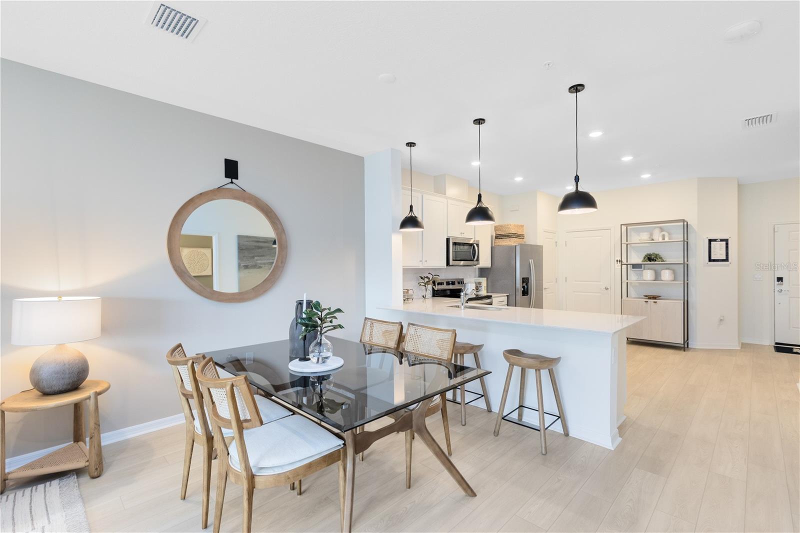 Model Home Design Only. Pictures and furnishings are for illustrative purposes only. Elevations, colors and options may vary. Furniture is for model home staging only.