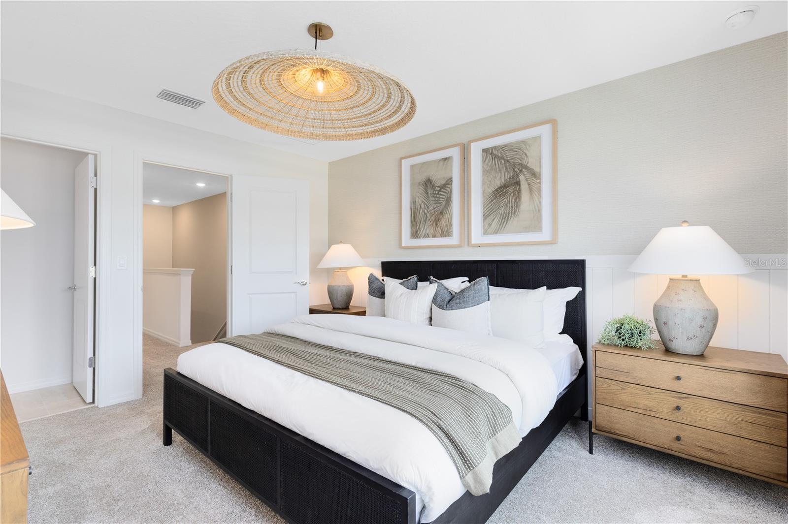 Model Home Design Only. Pictures and furnishings are for illustrative purposes only. Elevations, colors and options may vary. Furniture is for model home staging only.