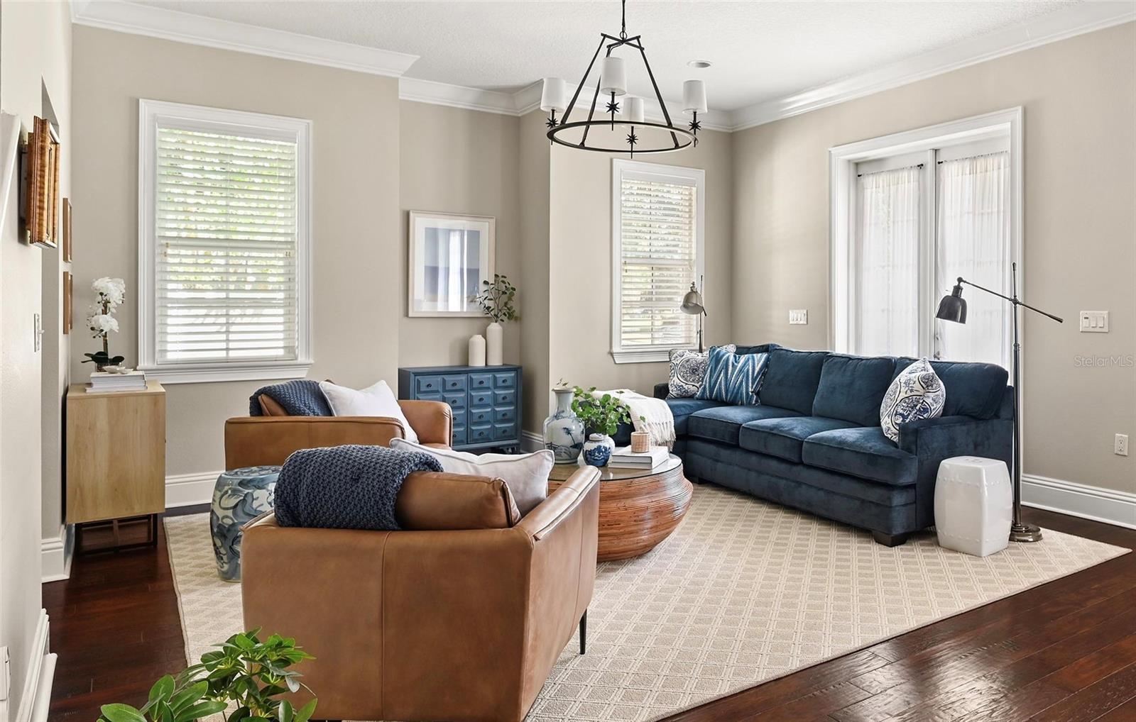 The space is large enough to be transformed into an office or 5th bedroom.