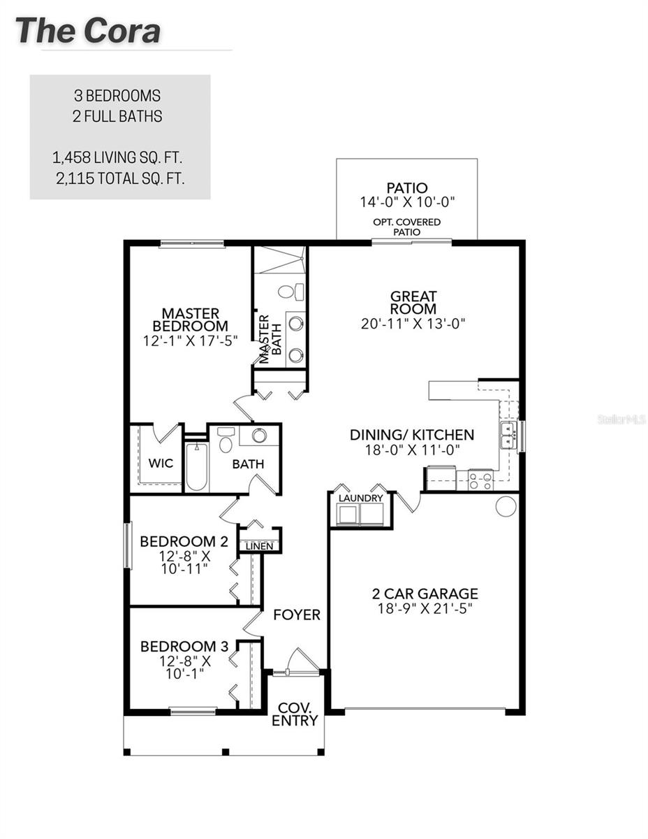 The Cora Floor Plan