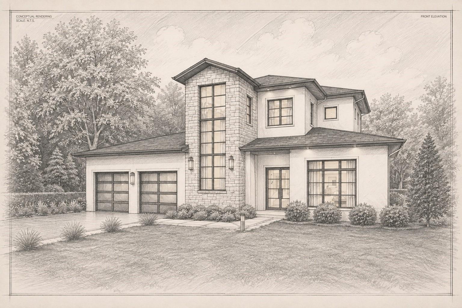 2119 Howard Dr. sketch