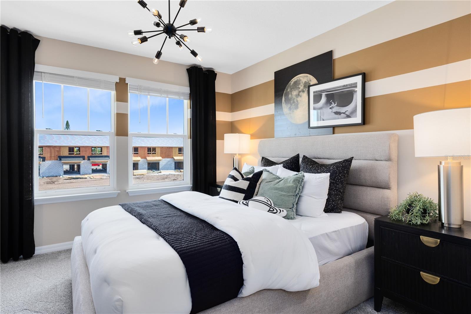 Model Home Design Only. Pictures and furnishings are for illustrative purposes only. Elevations, colors and options may vary. Furniture is for model home staging only.