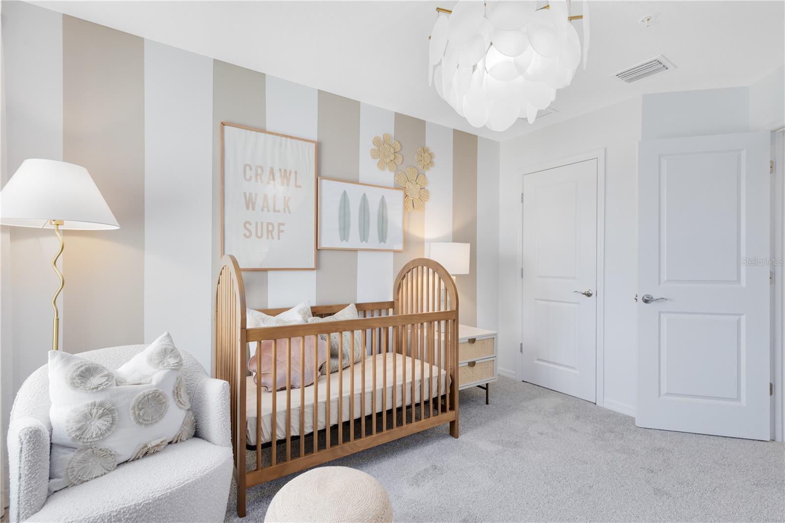 Model Home Design Only. Pictures and furnishings are for illustrative purposes only. Elevations, colors and options may vary. Furniture is for model home staging only.