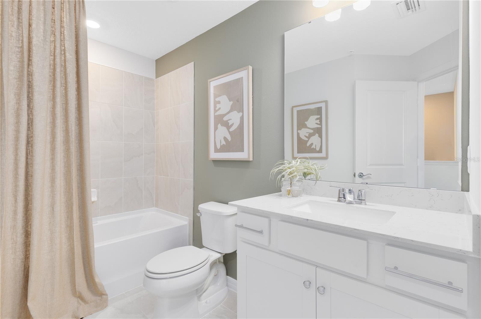 Model Home Design Only. Pictures and furnishings are for illustrative purposes only. Elevations, colors and options may vary. Furniture is for model home staging only.