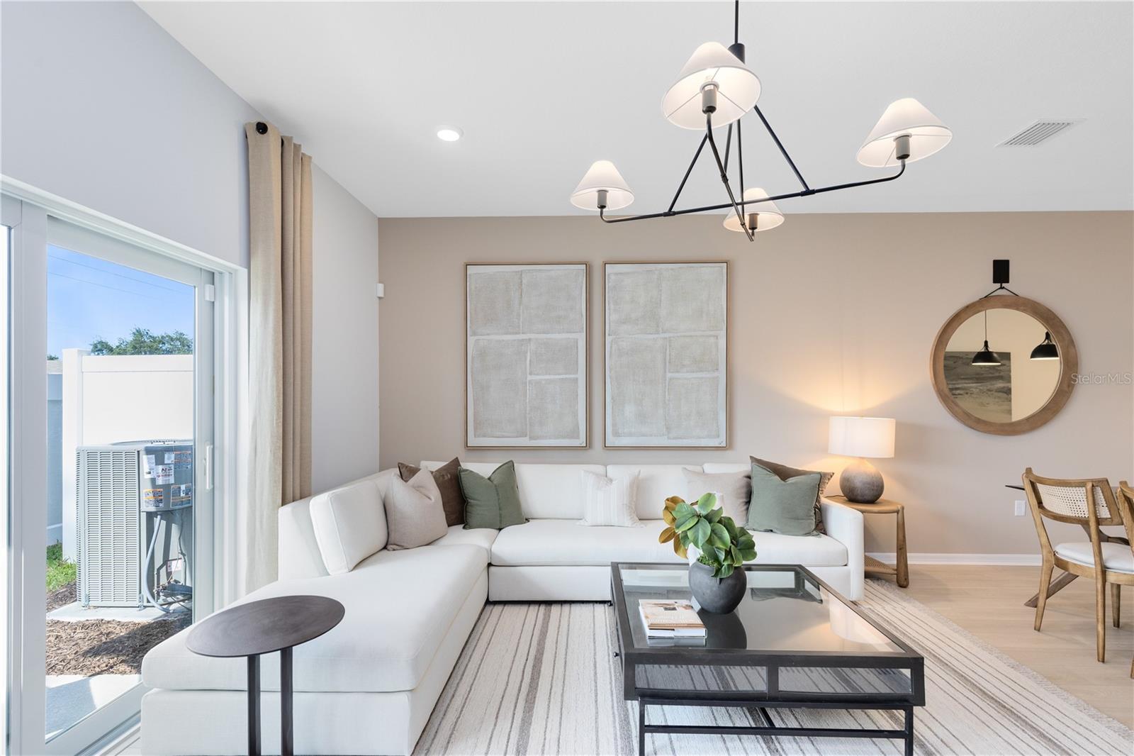 Model Home Design Only. Pictures and furnishings are for illustrative purposes only. Elevations, colors and options may vary. Furniture is for model home staging only.