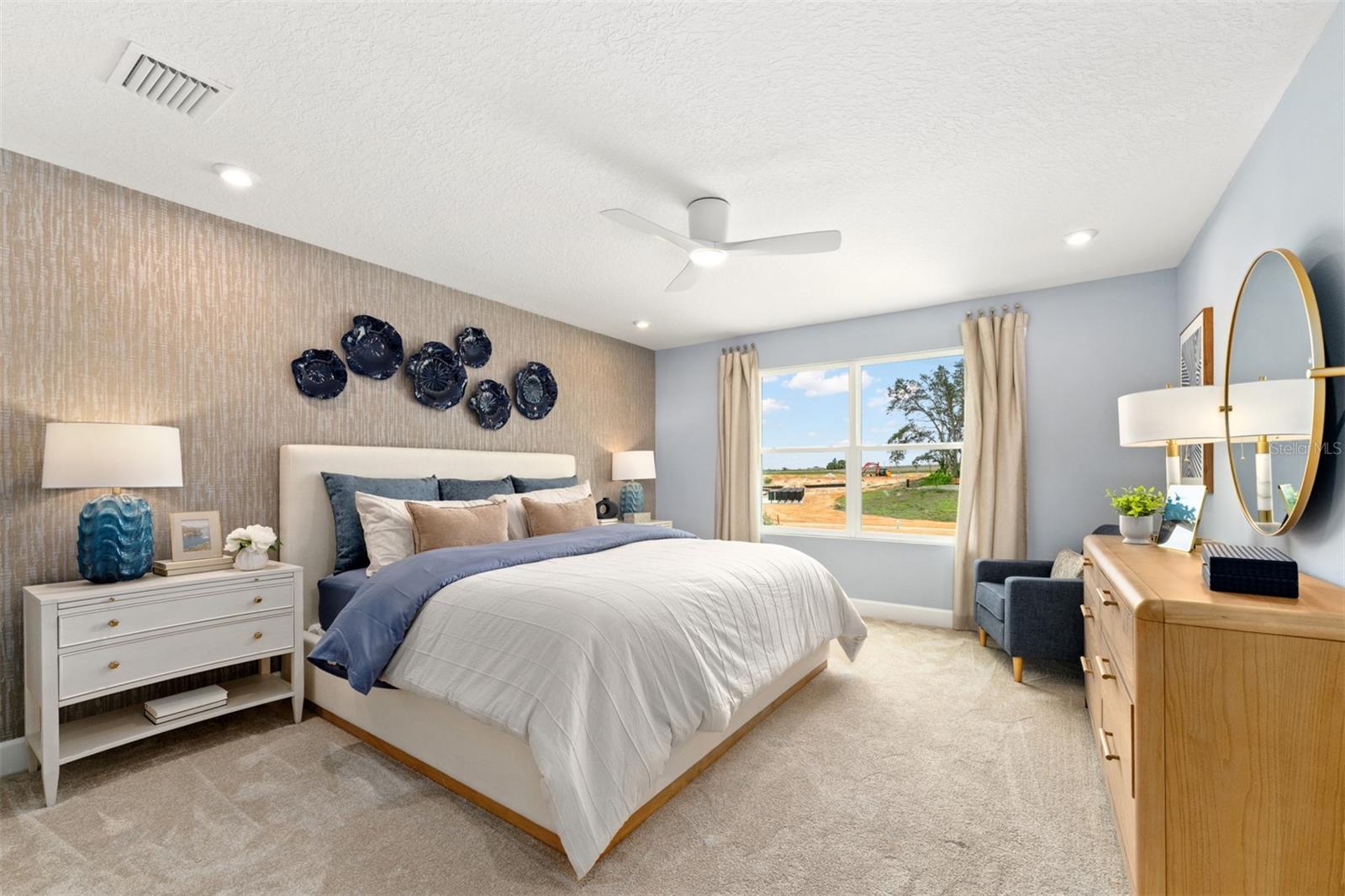 Rainwood Talquin Model Primary Bedroom