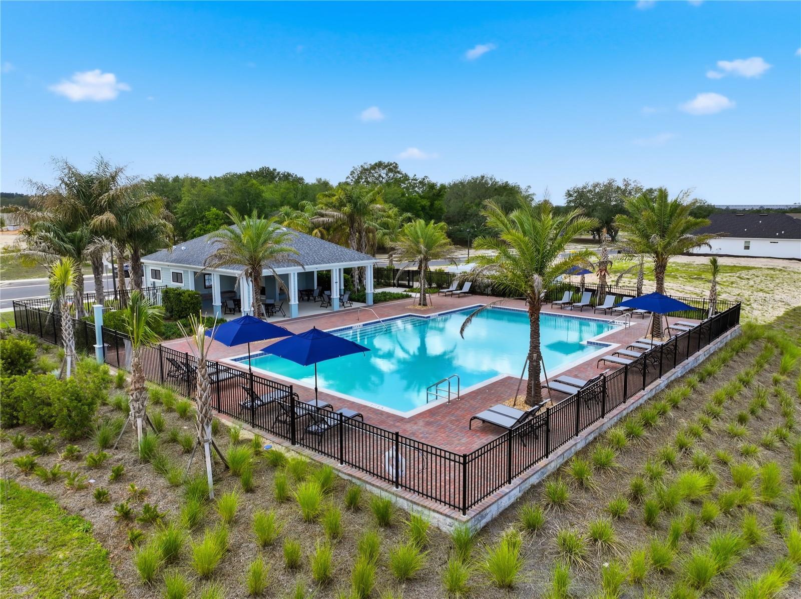Rainwood Community Pool (Aerial View)