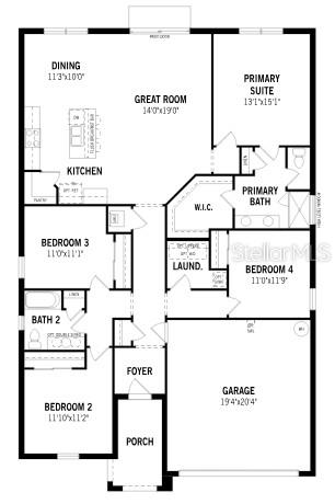 Cascades Floorplan Cascades Floorplan