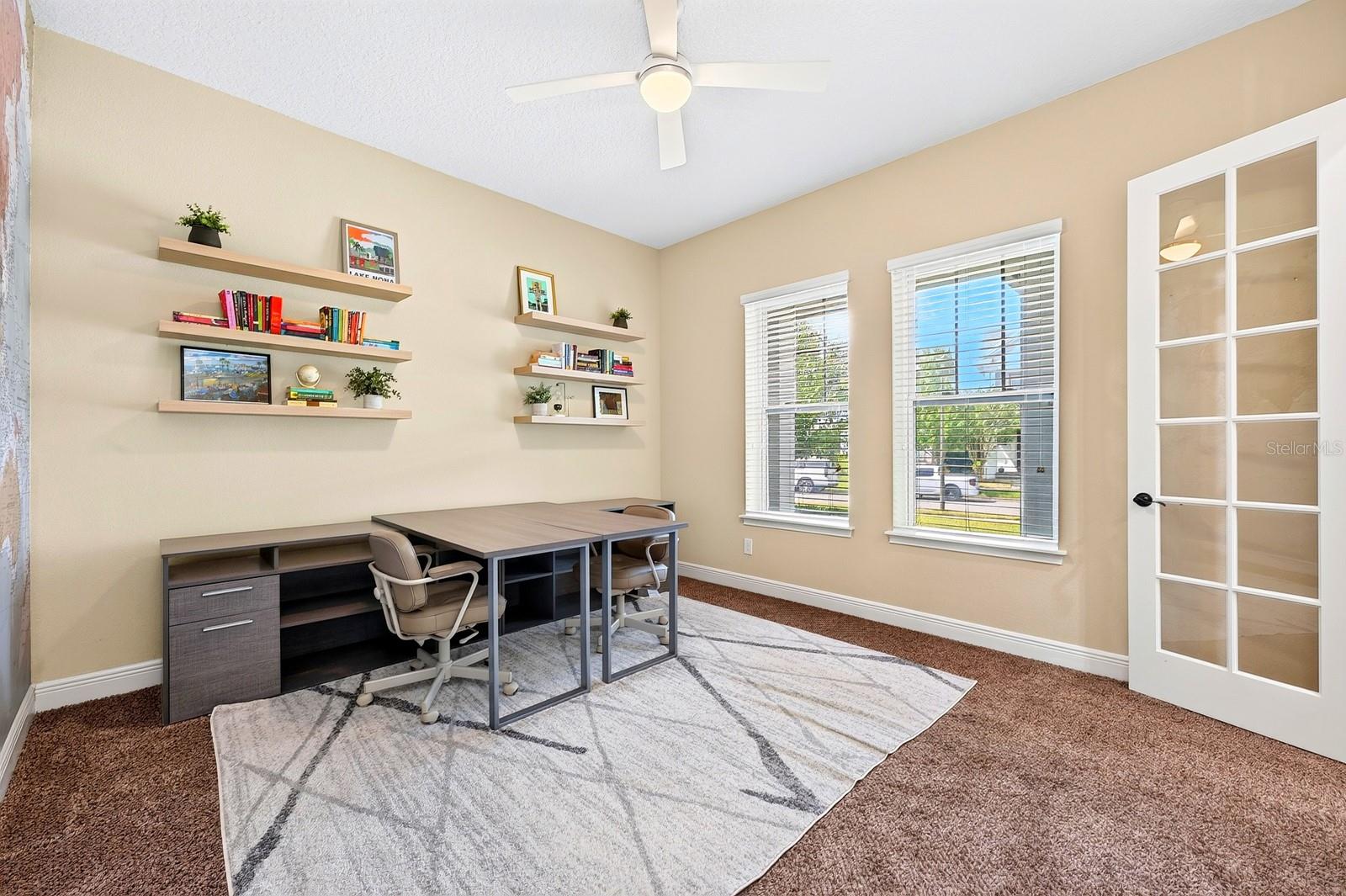 Main floor flex/office space.