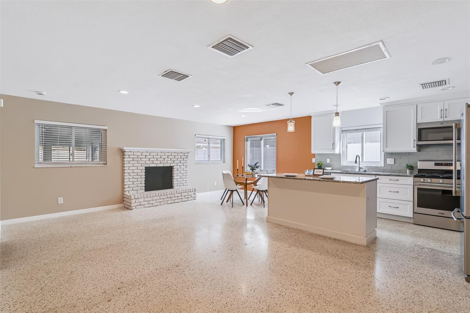 Living Room Looking Into Kitchen