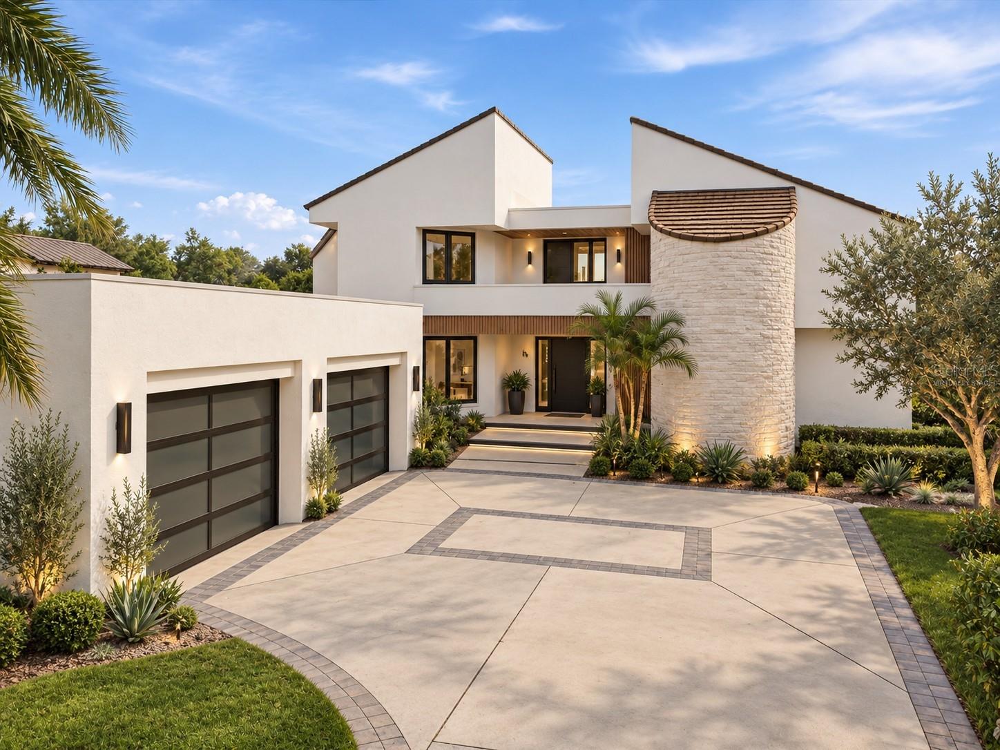 Virtually Staged Re-Imagined Front Elevation