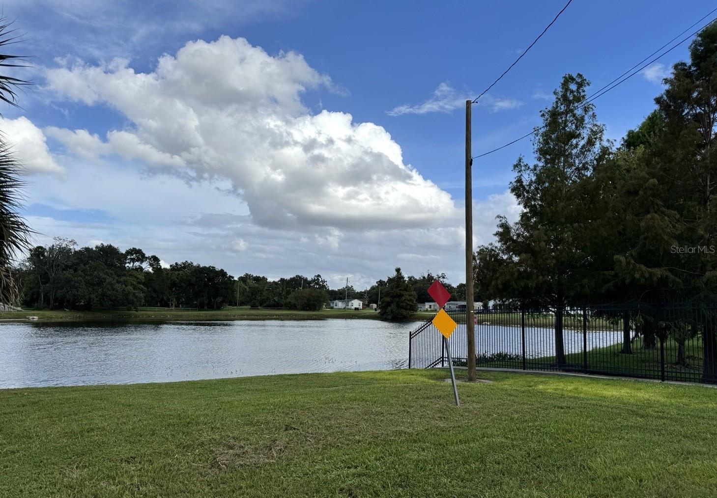 Nearby lake located at the end of 19th Street Nearby lake located at the end of 19th Street