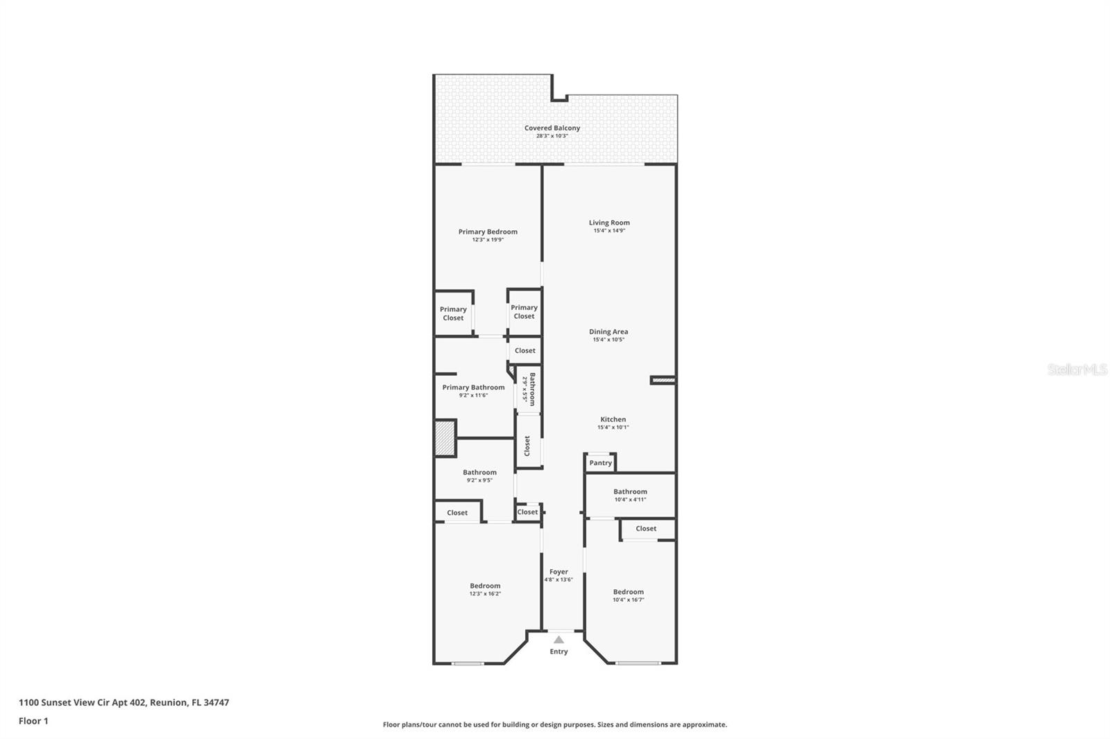 1100 SUNSET VIEW CIR, #402, Reunion, FL 34747