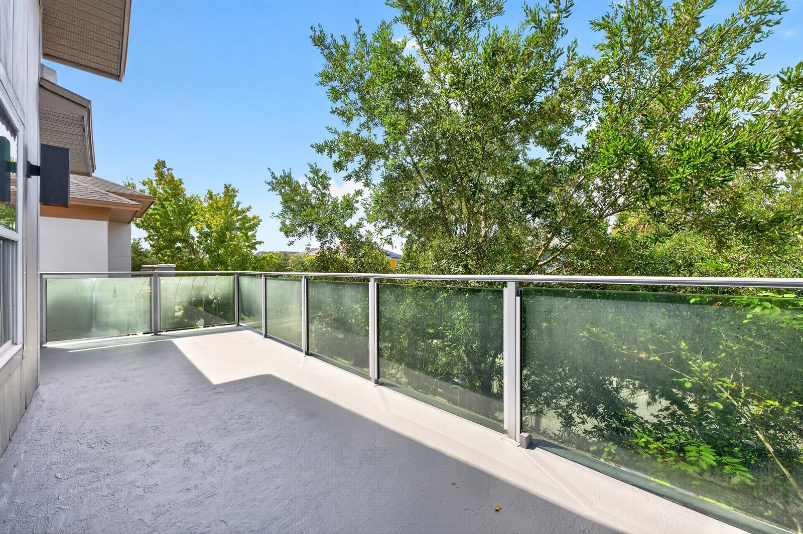 Balcony.
