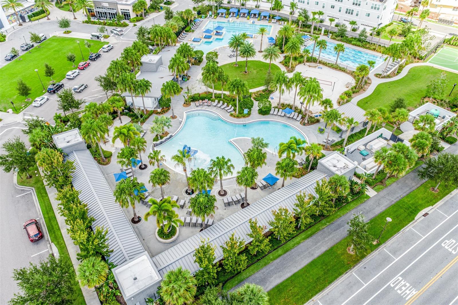 Resort style amenities pair perfectly with the low maitenance modern townhome.