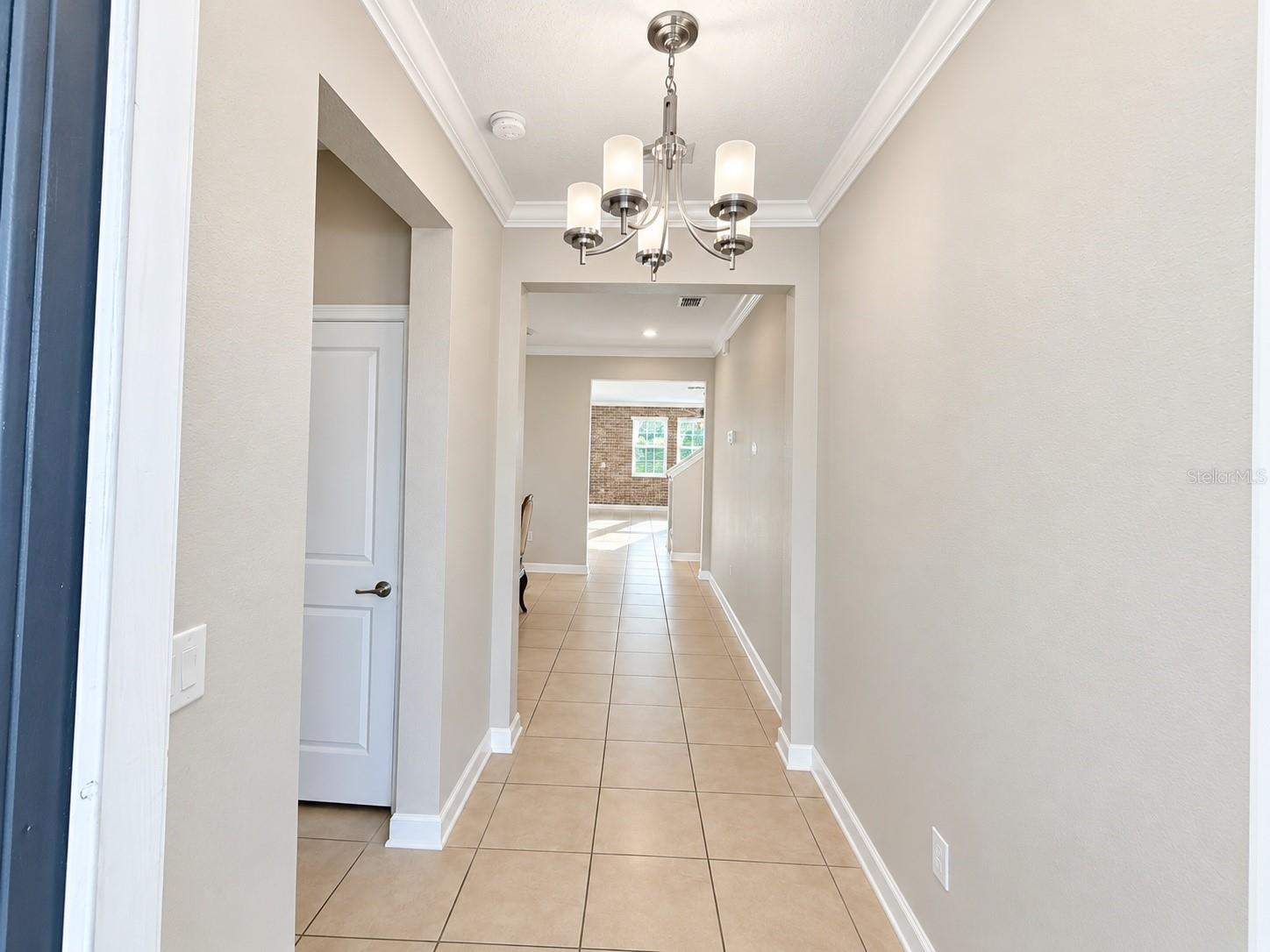 Bright entryway welcomes you into the home's spacious and functional floor plan.