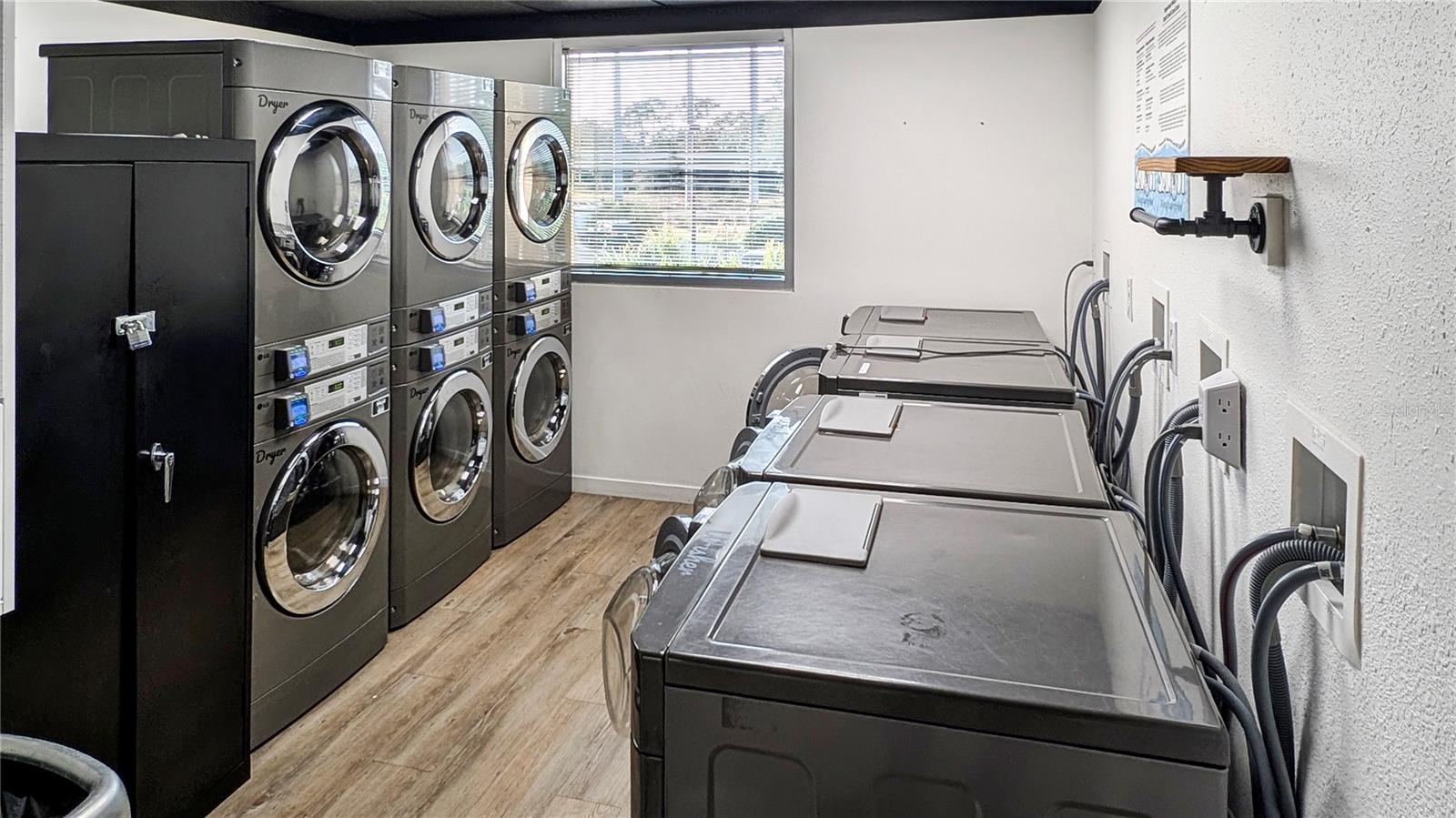 Community Laundry Room only a 10 Second Walk from Your Home's Front Door!