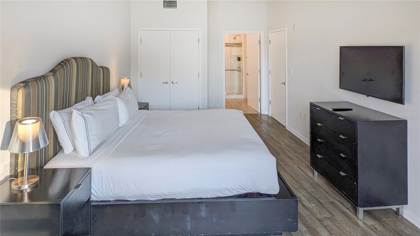Master Bedroom overlooking Conservation Area! View #2