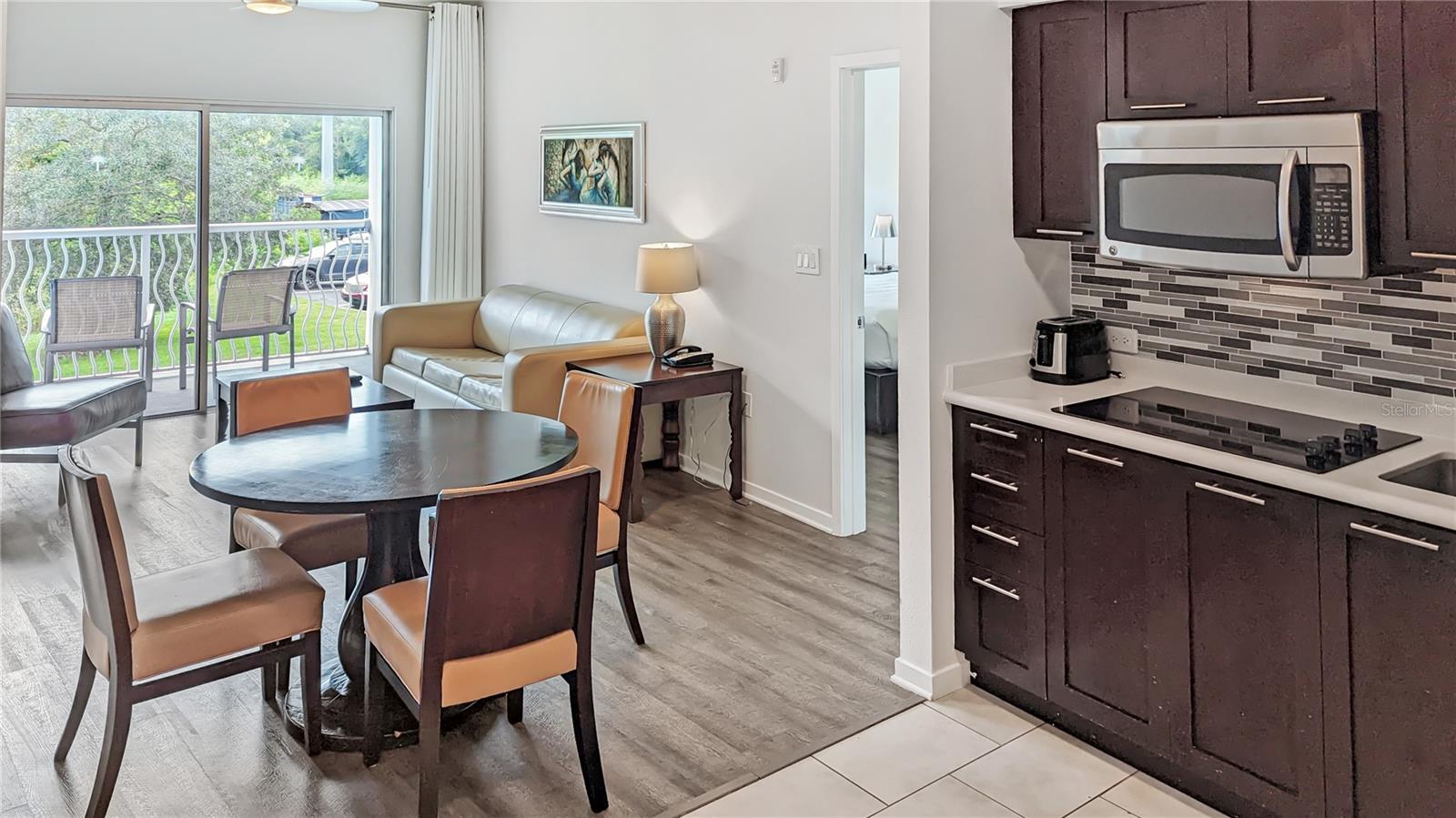 Living Room, Dining Room & Kitchen!