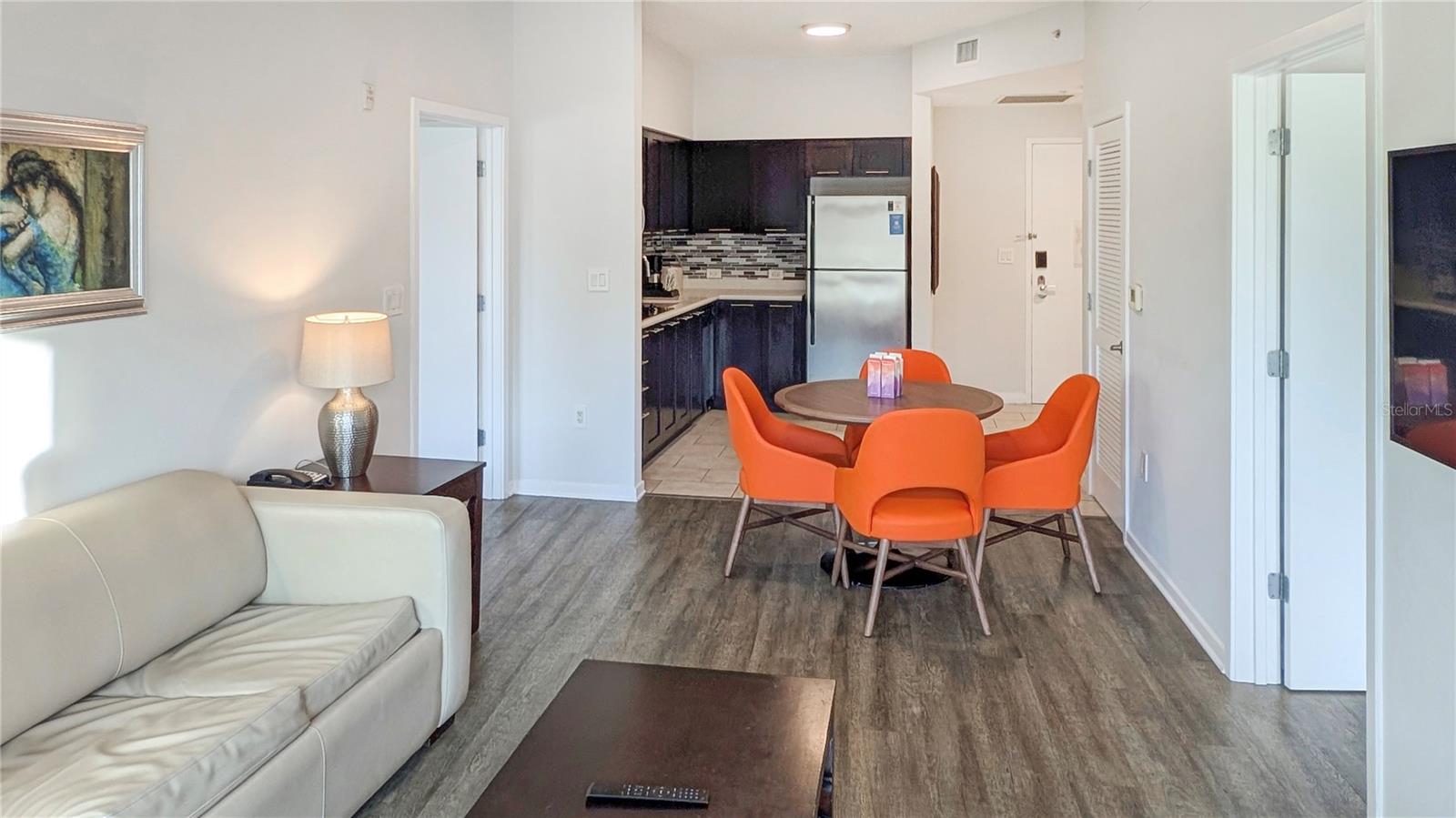 Living Room, Dining Room & Kitchen!