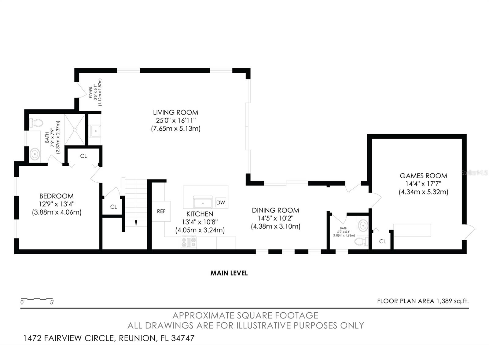 Main floor, Floor Plan