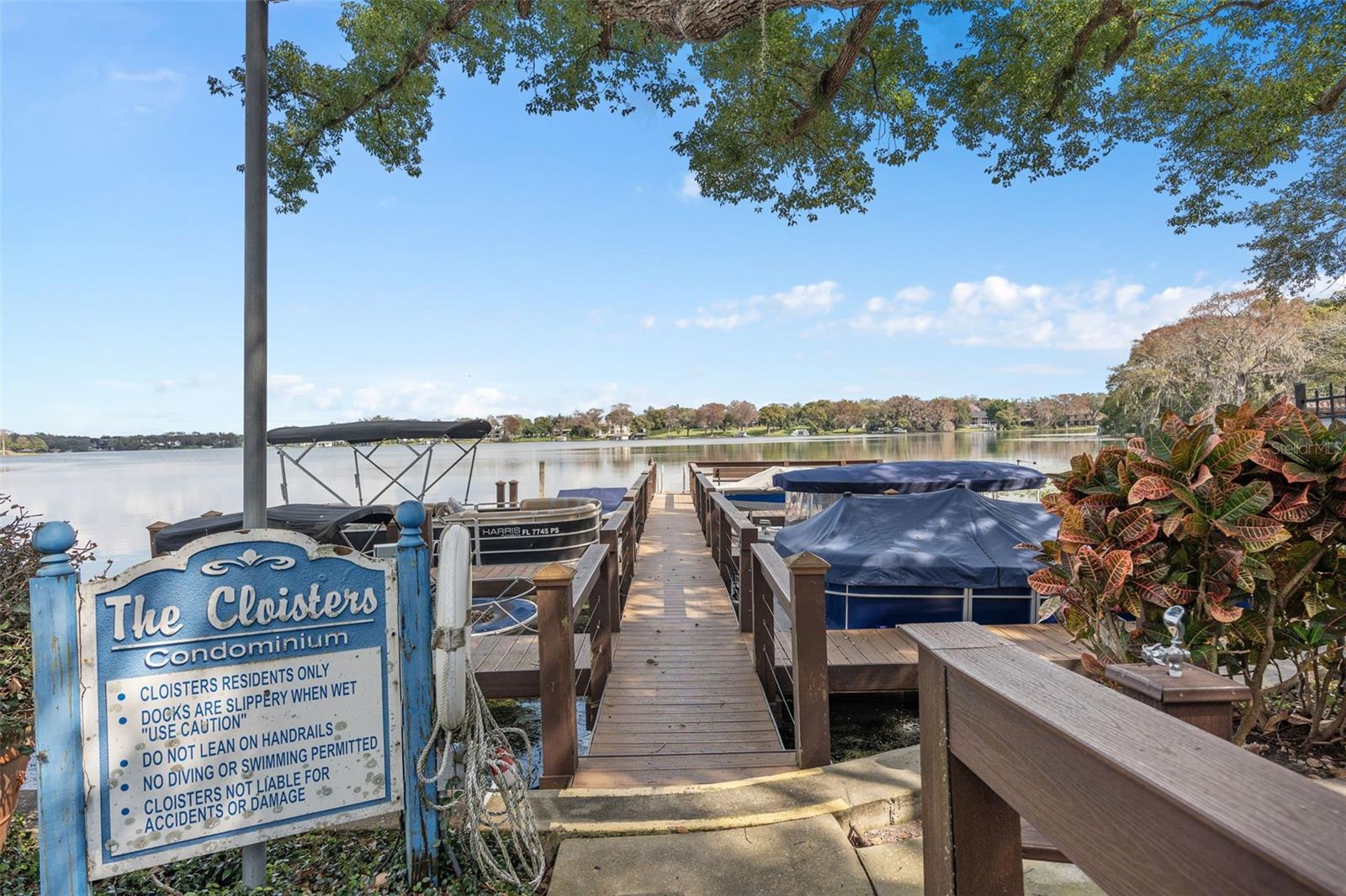 Boat Slips and Dock