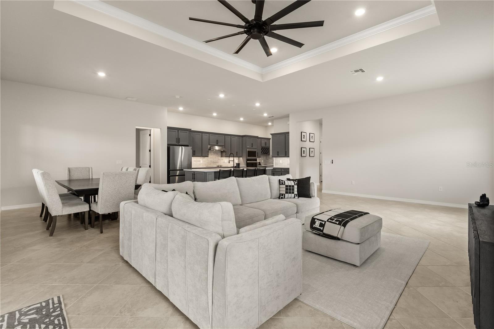 Beautiful tray ceilings
