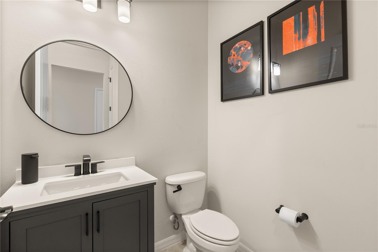 Half bath for guests