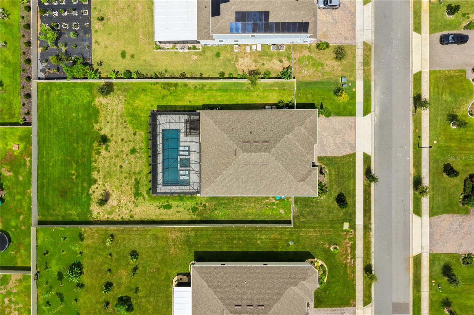 Homesite is half an acre