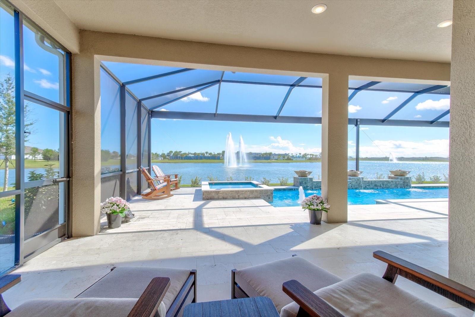 Lanai with a Water View Lanai with a Water View