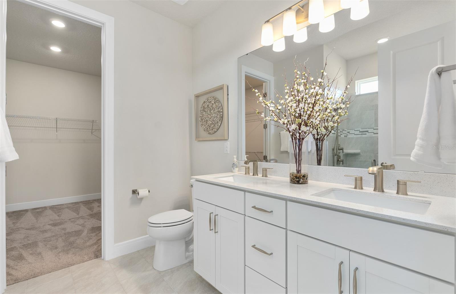 Model Home Design Only. Pictures and furnishings are for illustrative purposes only. Elevations, colors and options may vary. Furniture is for model home staging only.