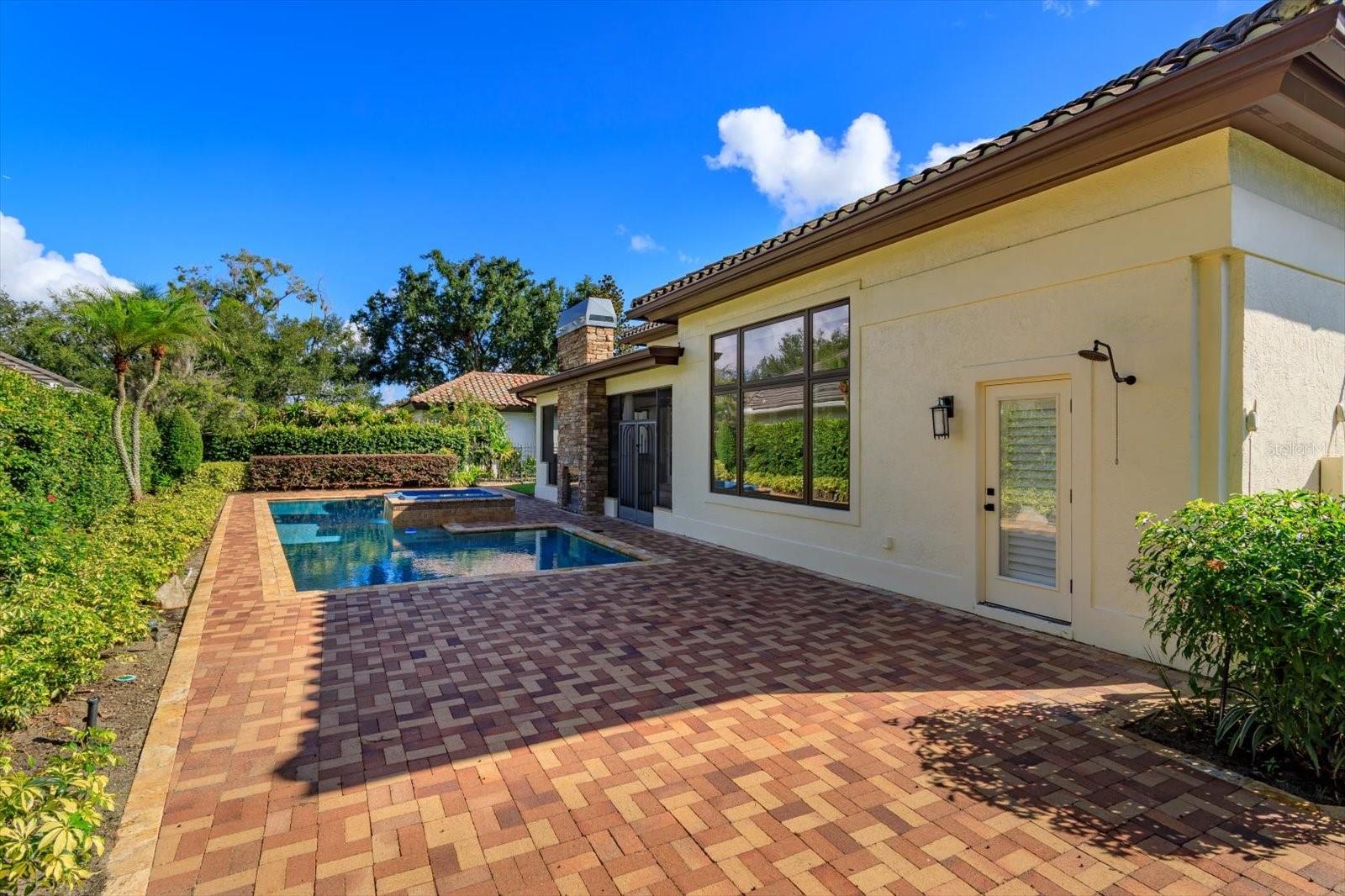 Outdoor Shower!