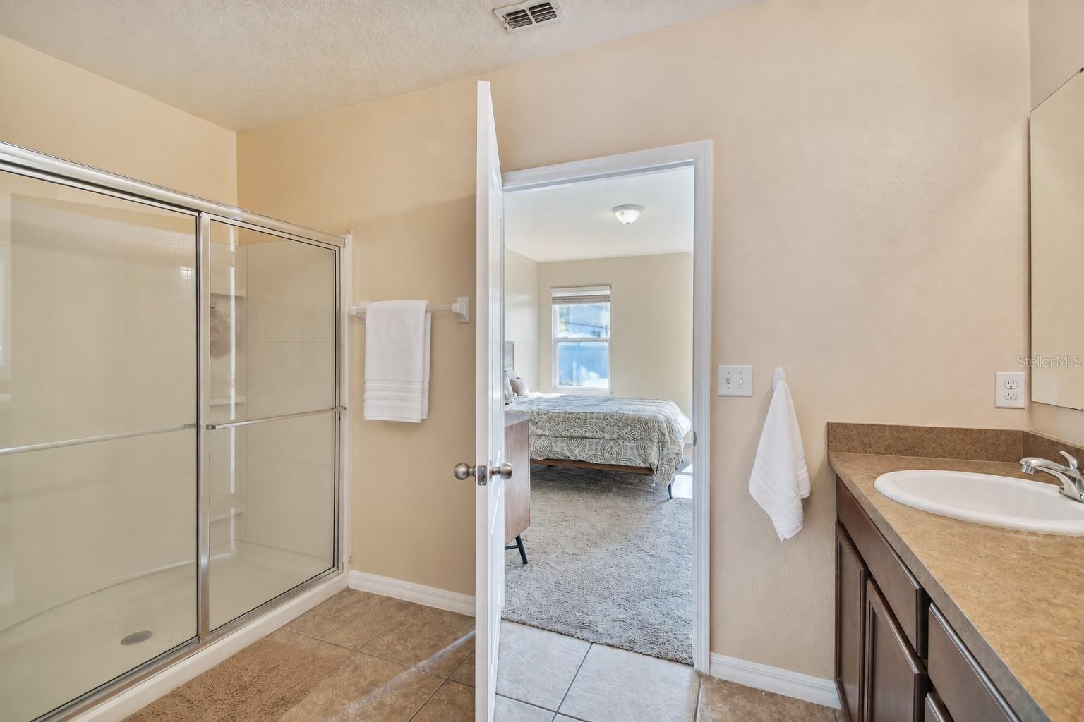 Bath on primary bedroom