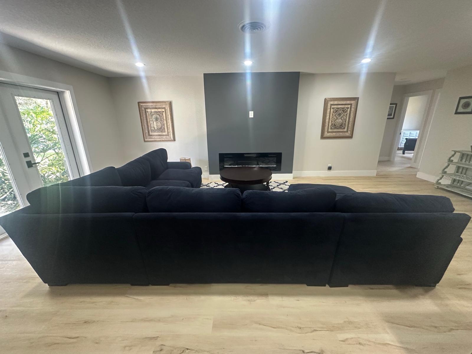 Living Room/Fireplace Furnished